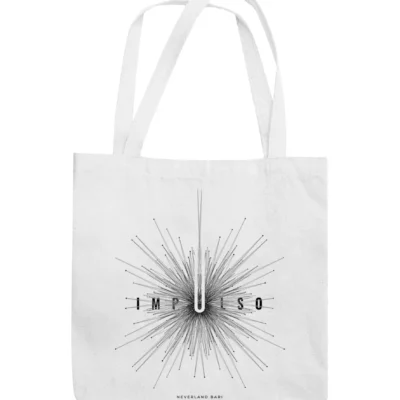 Tote Bag Blanca "Impulso"