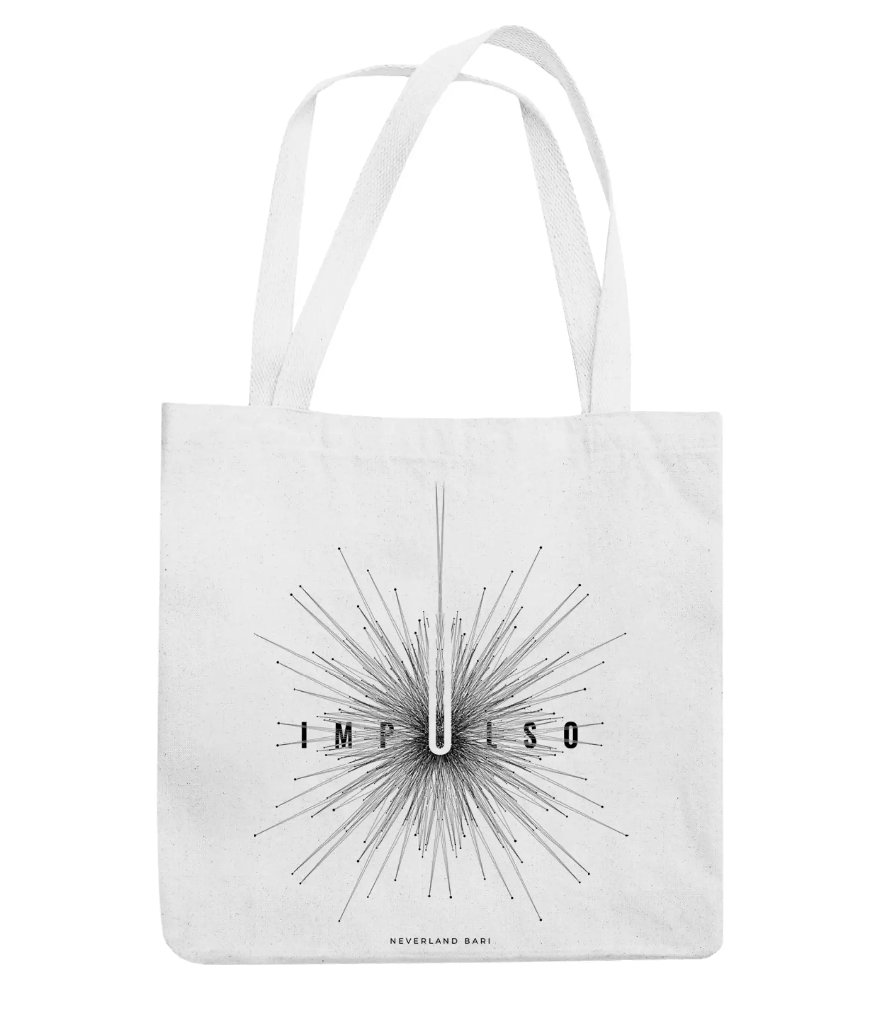 Tote Bag Blanca "Impulso"