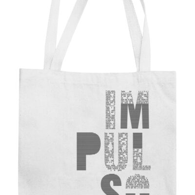 Tote Bag Blanca "Impulso"
