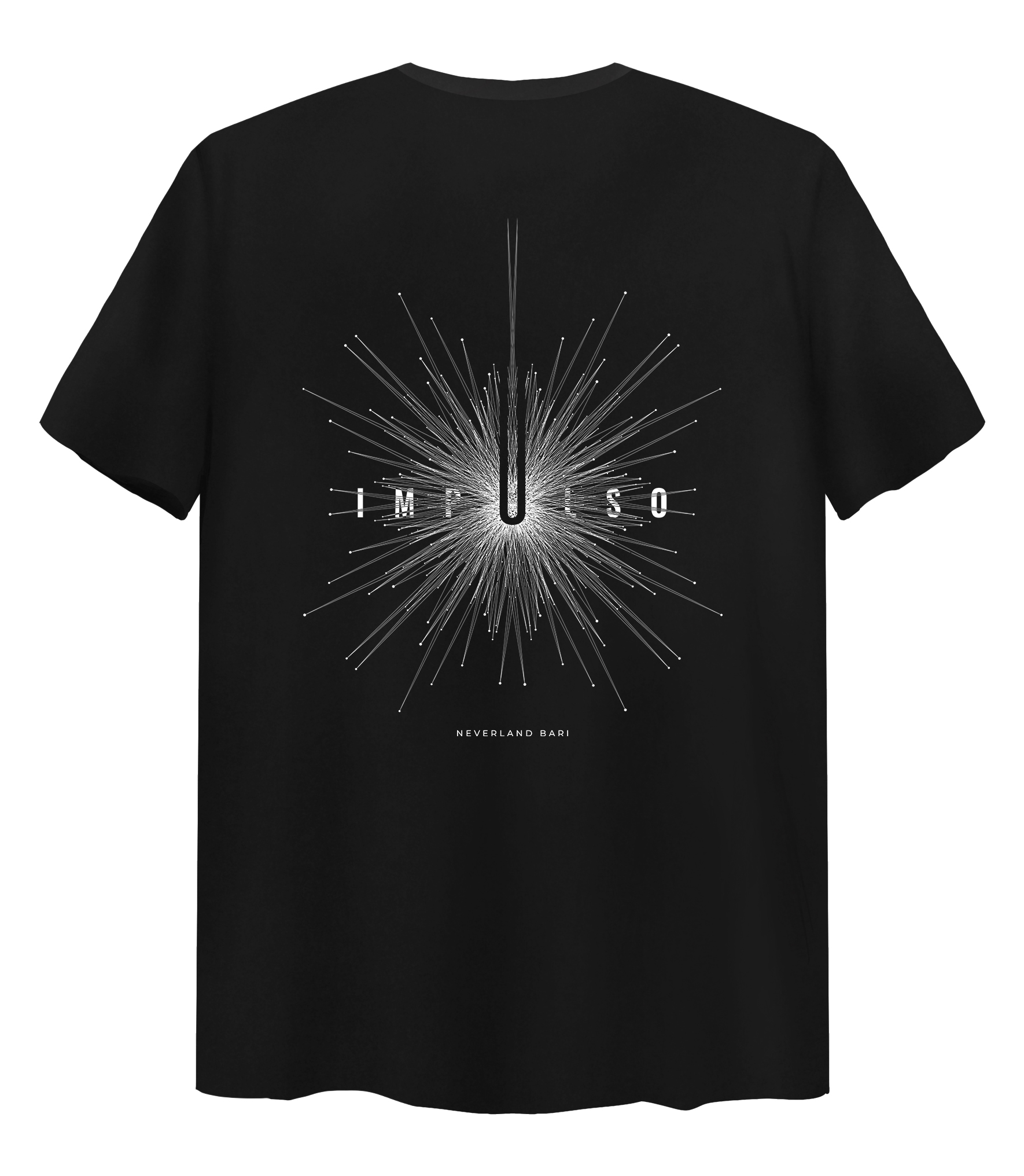 Camiseta Negra «Impulso»