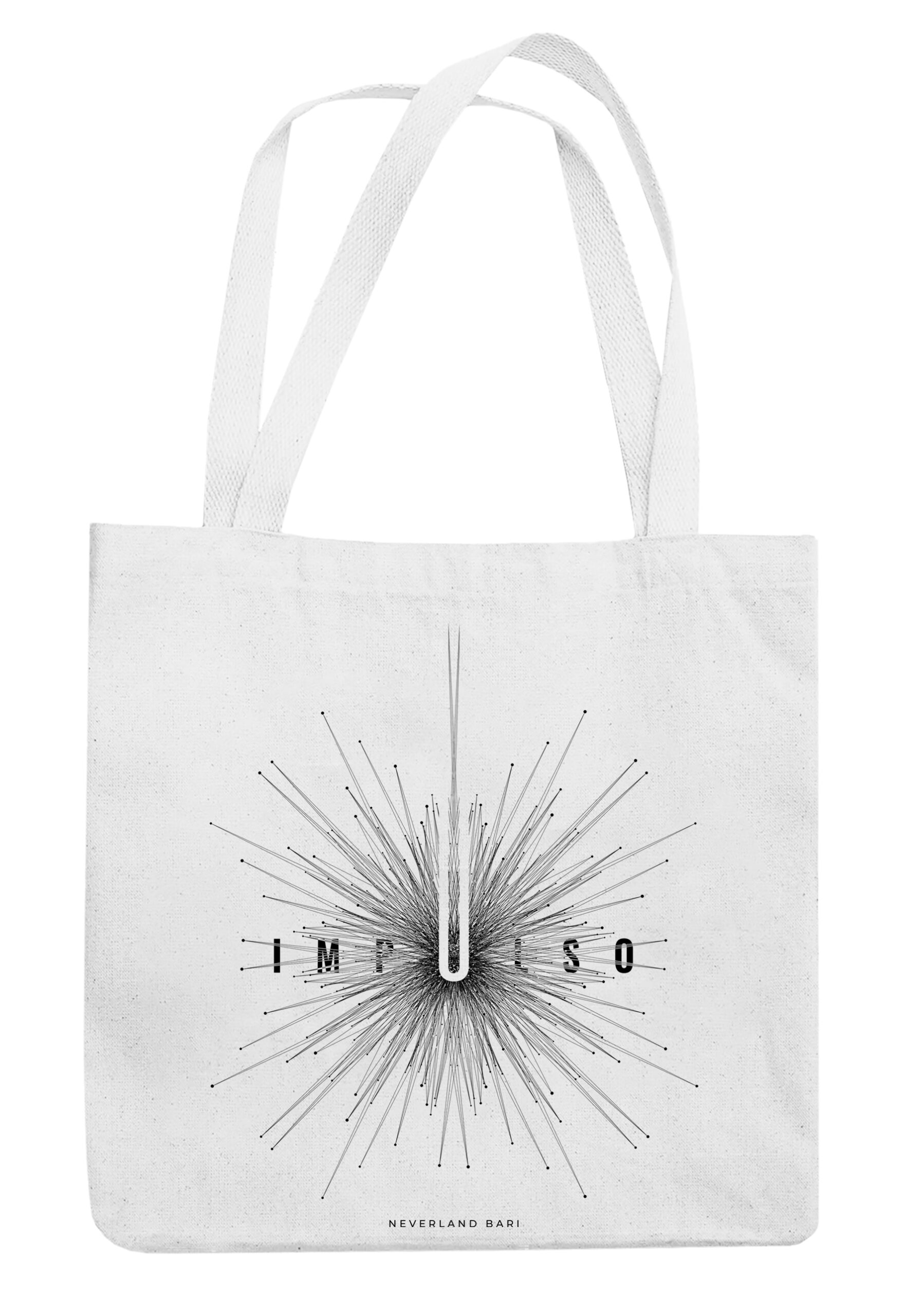Tote Bag Blanca "Impulso"